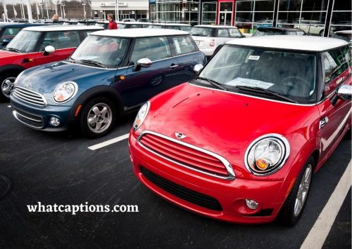 Mini Cooper Captions for Instagram with Quotes