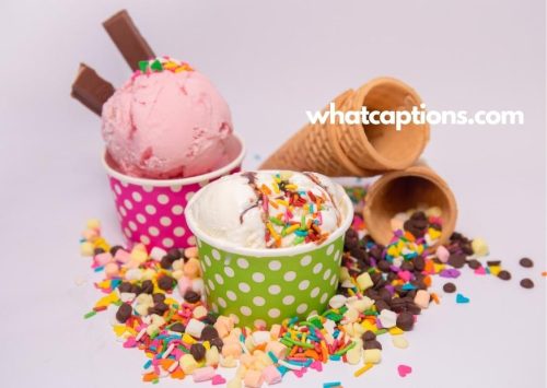 Ice Cream Captions for Instagram