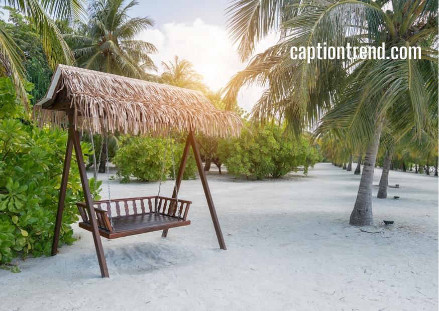 Beach Swing Captions for Instagram with Quotes