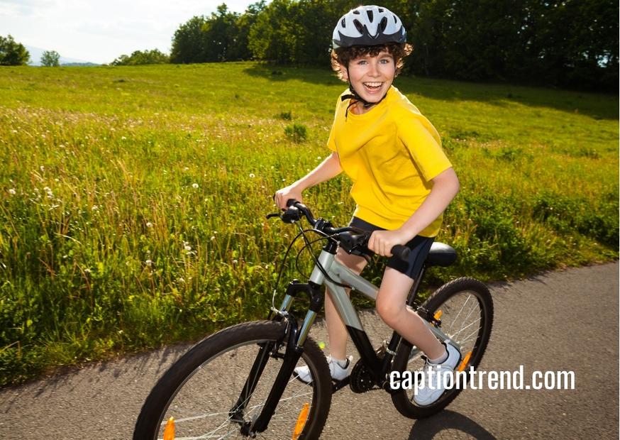 Bike Captions for Instagram for Boy