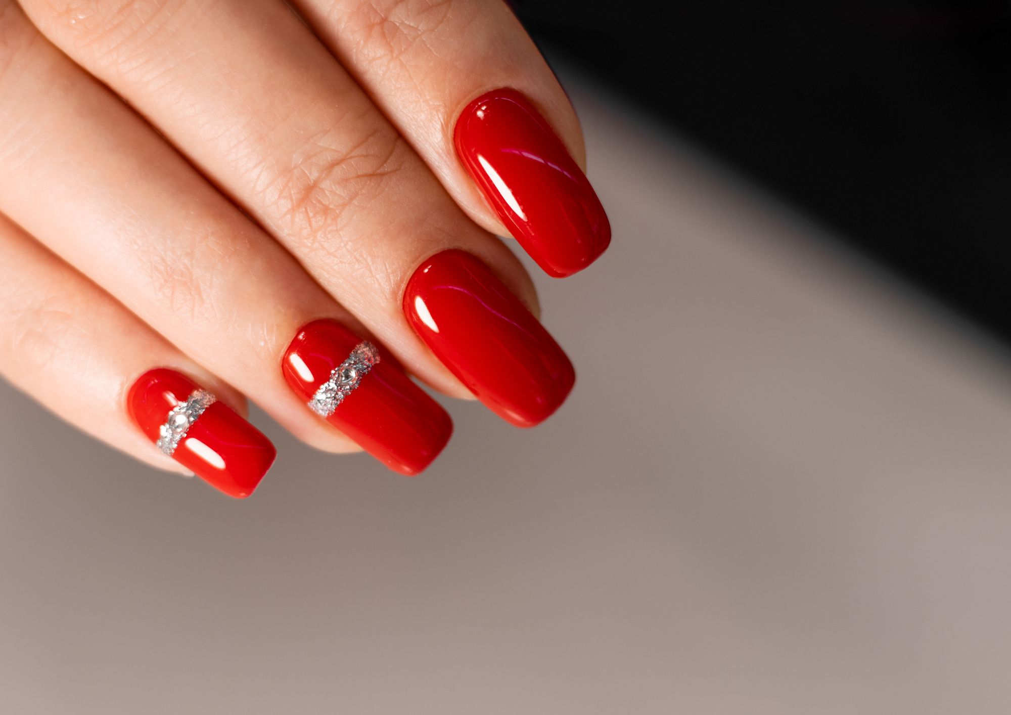 Red Nails Captions for Instagram